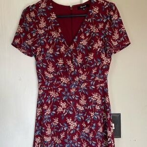 Floral V-Neck Dress